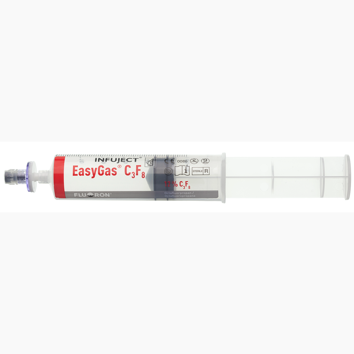 Produktfoto Geuder EasyGas-C3F8-Spritze