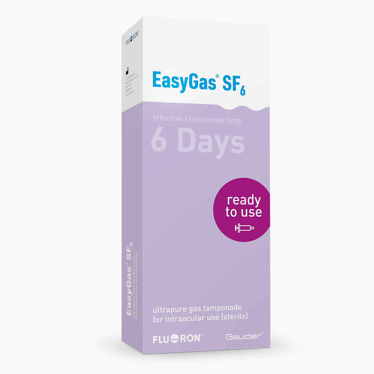 Produktfoto Geuder EasyGas-SF6-Packshot