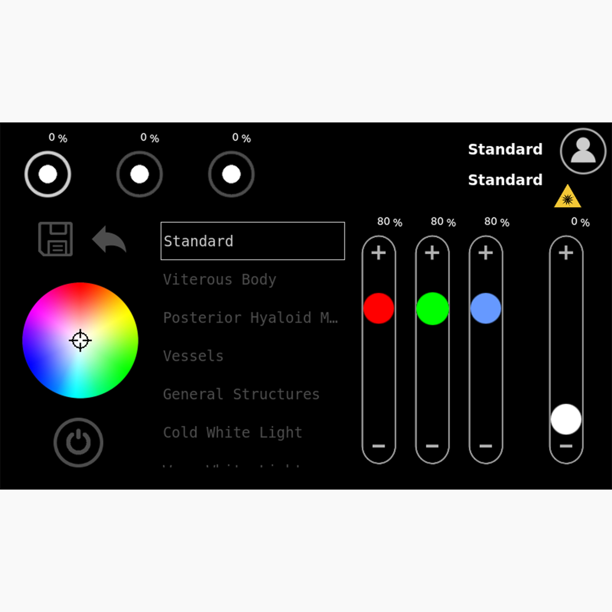 Produktfoto Geuder Solea-RGB-LED-Light